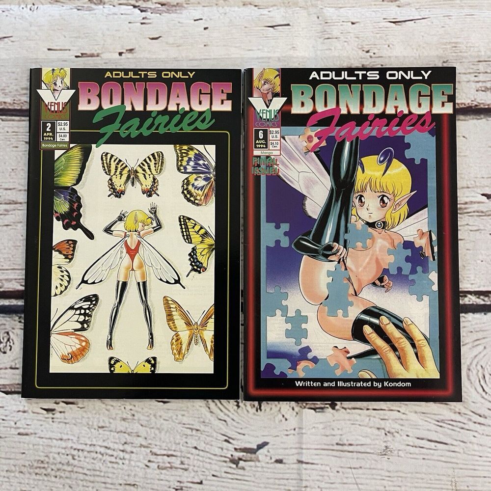 Venus Comics Bond Fairies #2 #6 1994‎ Comic Lot of 2